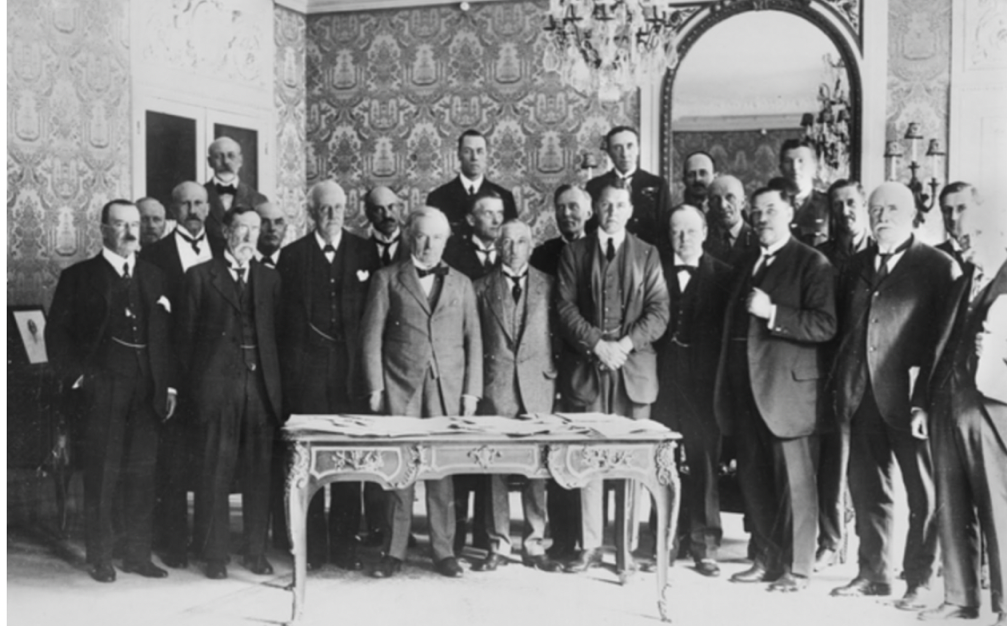 England Objects to the Treaty of Versailles, June 1, 1919